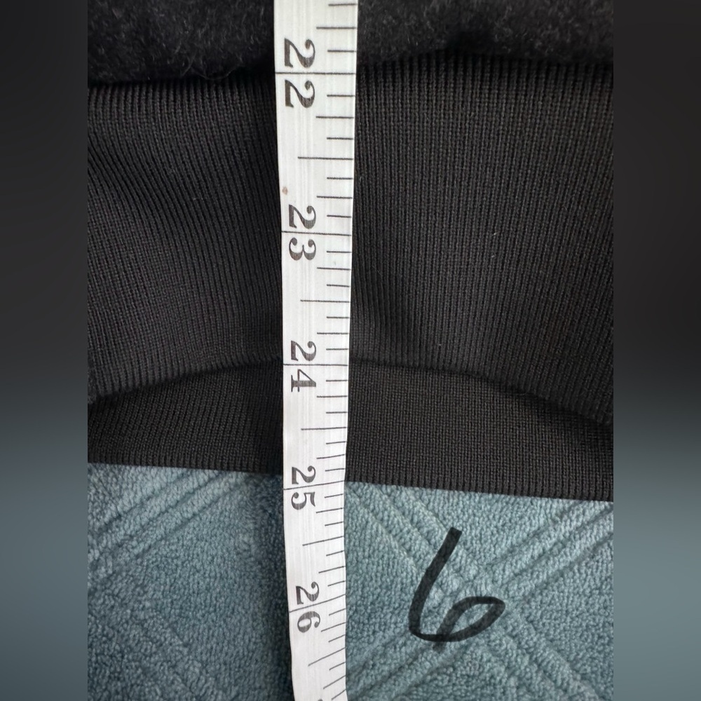 NWOT Lululemon Roam Far Wool Bomber Black / Heathered Black - Picture 11 of 14
